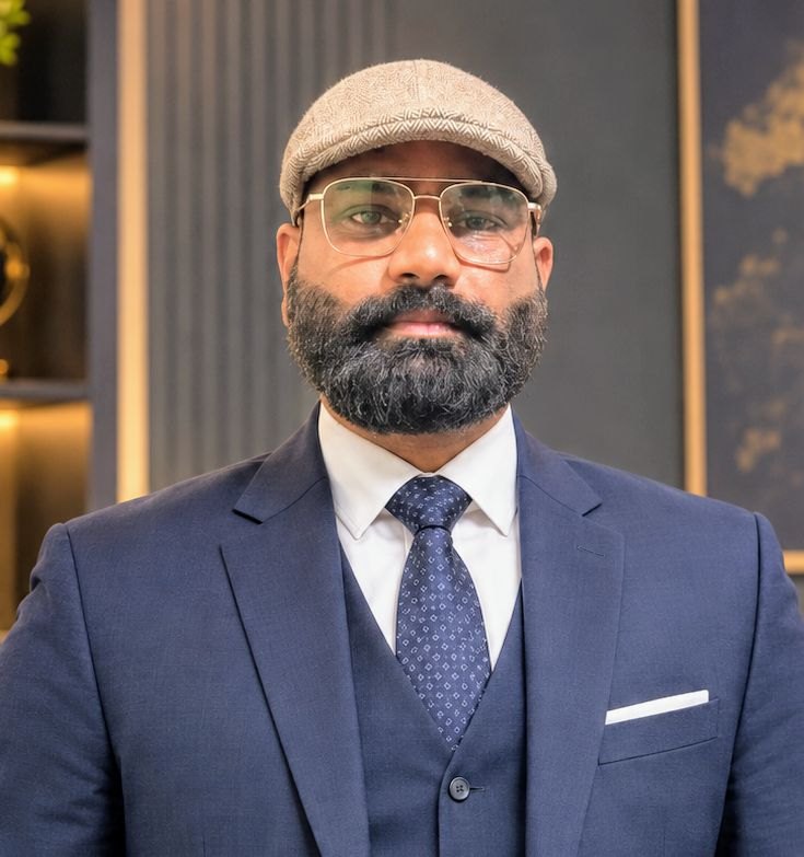 Portrait of Mr. Shambhu Sharma